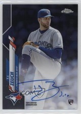 2020 Topps Chrome Rookie Auto TJ Zeuch #RA-TZ Auto yf1