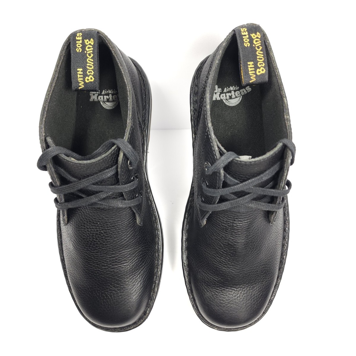Dr Martens Sussex Bear Track Black Pebbled Leather Slip Resistant Chukka‎ Boots Amazon.com: Dr. Martens Work Sussex Dark Brown Bear Track UK  main image 3