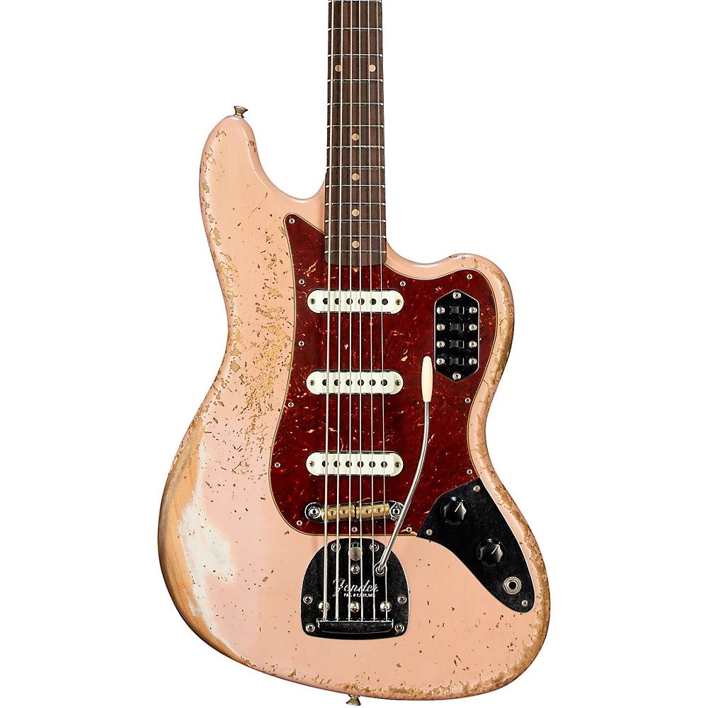Fender Custom Shop 1962 Bass VI Super Heavy Relic Aged Dirty Shell Pink 1037590₽