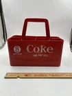 Plastic Coke Coca Cola Vintage 8 Pack Glass Pint Bottle Holder