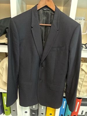 Dolce & Gabbana Herren Martini Anzugjacke Smoking schwarz 48 Schurwolle 2-Knopf