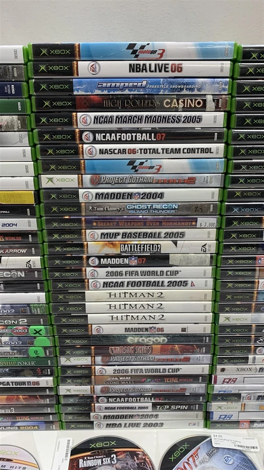 Huge Lot 173 Original Xbox Games Bundle Sports Action Racing Working Disc & Case - Image 4 of 4