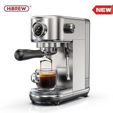 HiBREW H10B Semi-Auto Espresso Machine 20Bar Temperature Adjustable Super Slim
