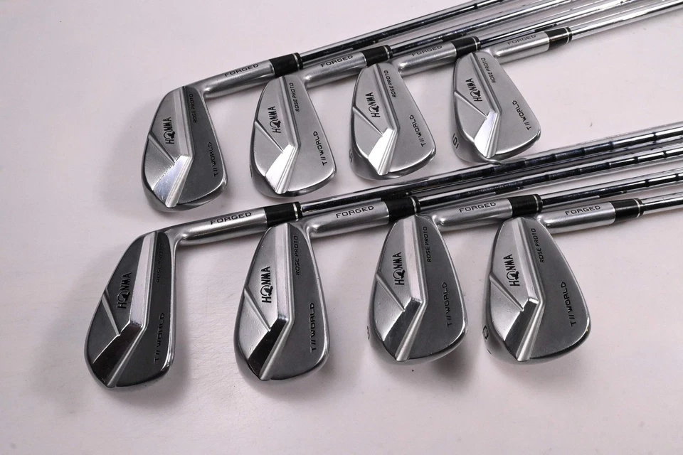 Honma TW747 Rose Proto Irons / 3-PW / Stiff Flex N.S.Pro Modus³ Shafts - Image 2 of 4