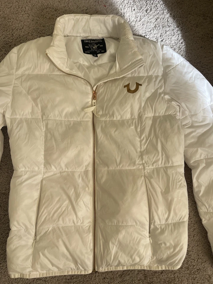 Chaqueta acolchada ajustada True Religion talla XL Foto 2 de 3