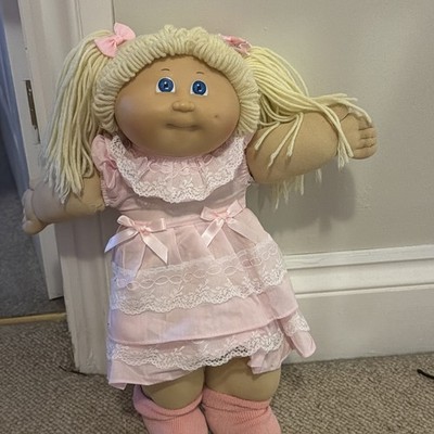 Schöner Vintage Cabbage Patch Kid HM3 lemon two Pony Frisur 