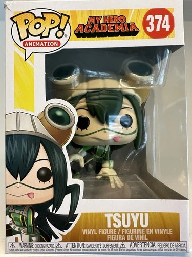 Funko Pop! Animation My Hero Academia Tsuyu Vinyl Figure # 374 NEW 151-1