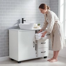 Waschbeckenunterschrank Unterschrank mit Schubladen Waschbecken Badunterschrank