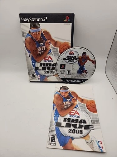 EA Sports NBA Live 2005 Sony PlayStation 2 PS2 With Manual Game
