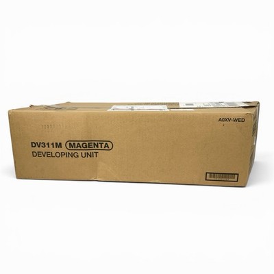 Genuine Konica Minolta DV311M Magenta Developing Unit A0XV-WED OEM - New Sealed