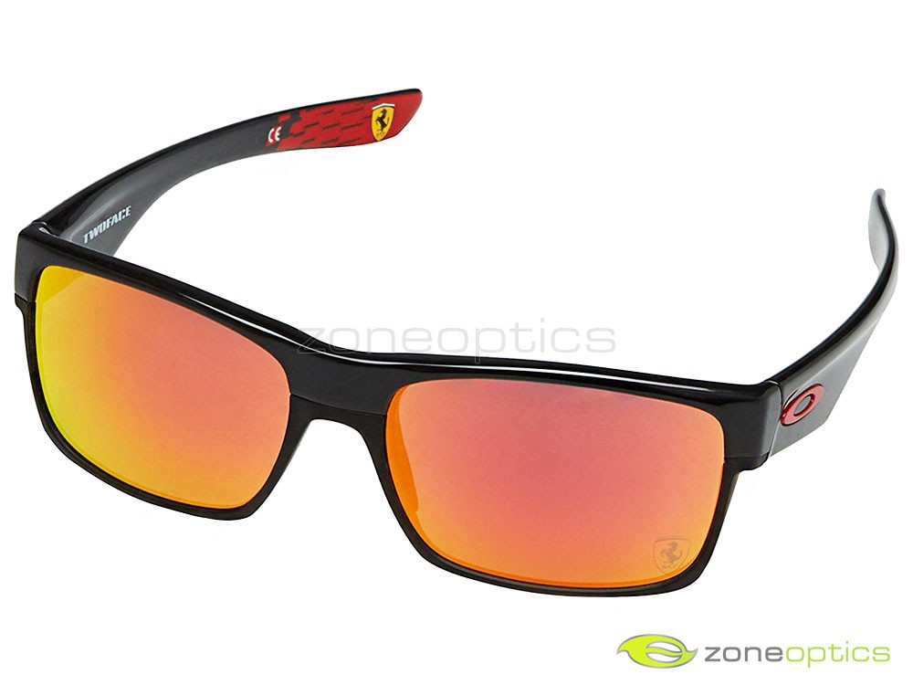 限定品 OAKLEY TWOFACE Ferrari サングラス Oakley TwoFace Scuderia Ferrari Sunglasses OO9189-3660 Black/Ruby
