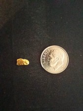 AUSTRALIAN NATURAL GOLD NUGGET 0.65 GRAMS HIGH PURITY 4976.08 per troy oz