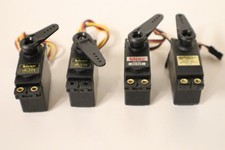 Set of Four Hitec  System RC Remote Control Airplane Servos