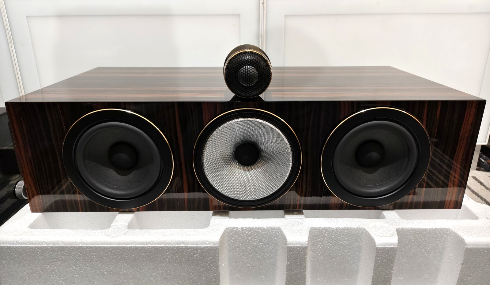 Bowers & Wilkins HTM71 S3 Signature Centre Speaker - Datuk Gloss Boxed