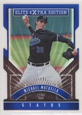 2015 Panini Elite Extra Edition Status Blue Die-Cut 48/100 Michael Matuella 0c2