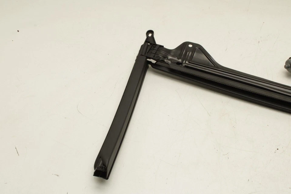 2010-2015 BMW 750Li xDrive traseiro esquerdo motorista porta lateral janela para-sol com motor - Imagem 3 de 4