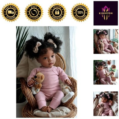 Cherished 20-Inch Lifelike Reborn Baby Girl Doll - Perfect for Role-Playing Fun