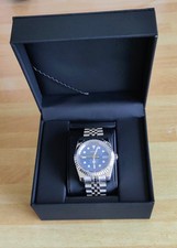 Custom Seiko Mod Just Royal Blue Dial NH35 Movement