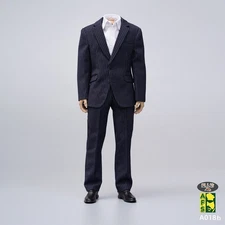 AFS 1/6 A018 Shirt Pants Belt stripe Suit Clothes Fit 12'' Male Action Figure