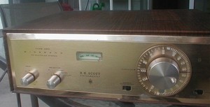 Scott 350 wideband FM stereo tuner, good working condition