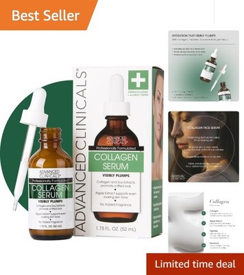 Nourishing Collagen Serum for All Skin Types - 1.75 Oz Anti-Wrinkle Formula