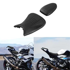 Black Rider Driver Passenger Seat Fit For BMW S1000RR 2019-2025 2020 2021 2022