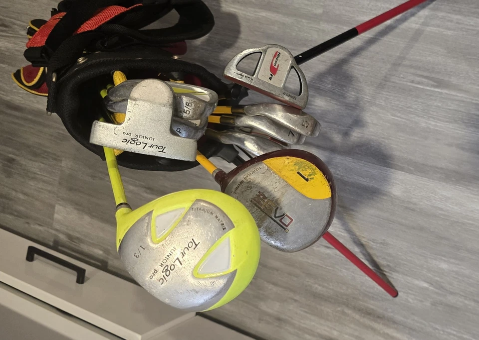 Tour Logic, Zevo & Walter Hagen Junior Golf Set (9 Clubs)+Zevo Stand Bag –Youth - Image 3 of 4