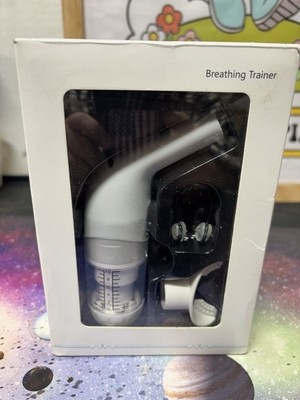 Lung Breathing Exerciser - Respiratory Trainer for Mucus Clearance Lung Capacity