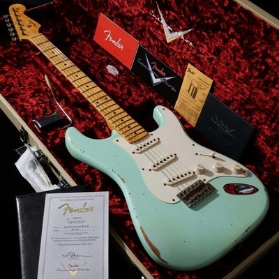 Fender Custom Shop 1956 Stratocaster Relic Surf Green SN.R116261 Electric Guitar
