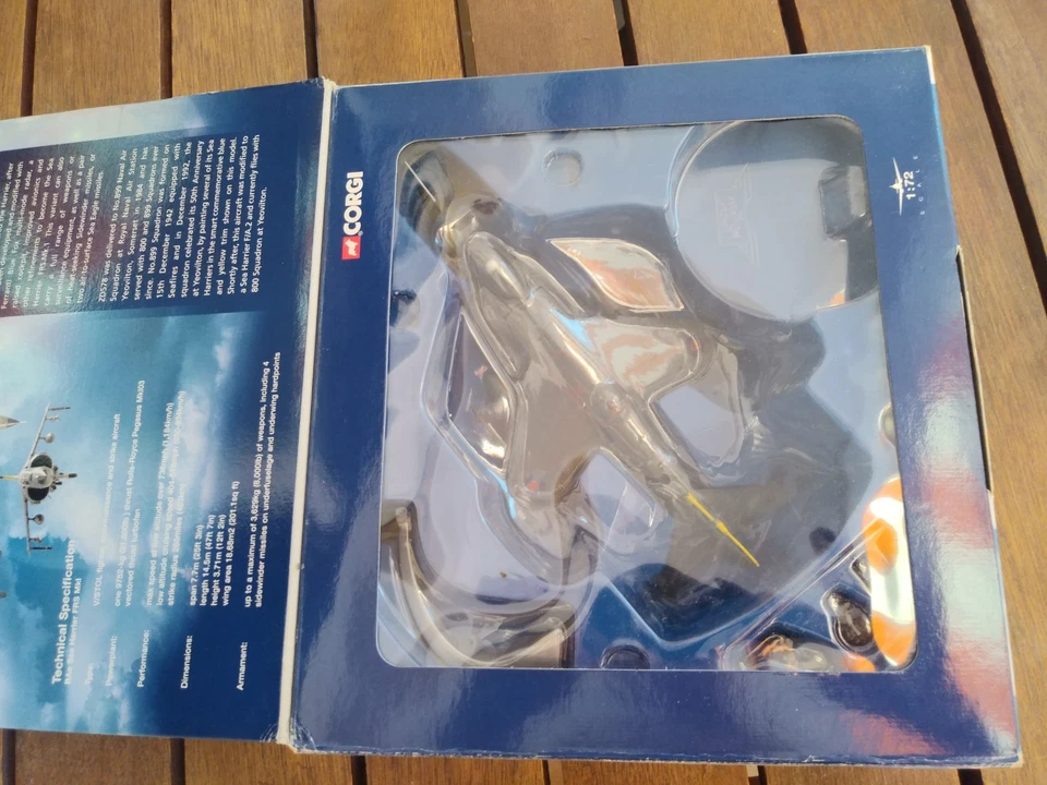 1:72 Corgi Sea Harrier FRS.1 ZD578 899 Sqn. Royal Navy  1992 50th Anniversary - Imagen 3 de 4