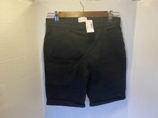 The Childrens Place Boys Black School Shorts Size 16 Slim Tall New With Tags