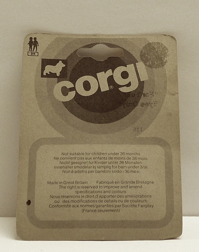 1981 CORGI JUNIOR 115 Citroen 2CV6 JAMES BOND For Your Eyes Only 1/64 Scale MOC - Image 2 of 2