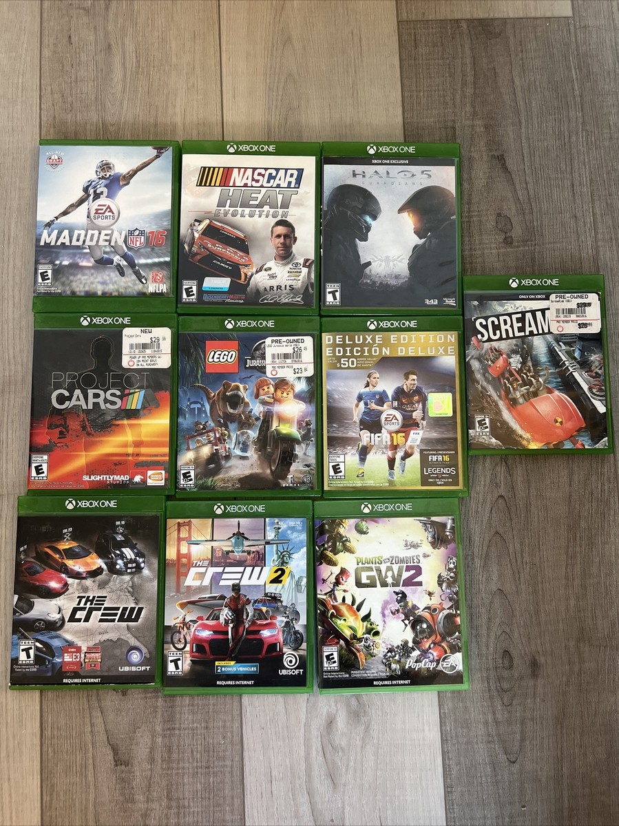 Xbox One games, 10 top Titles- Madden, Halo, Fifa, Lego, Crew, GW2
