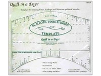 Quilt In A Day Scallops Vines Waves Template Quilt In A Day Scallops Vines Waves Template