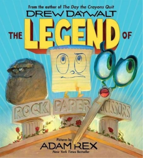 Drew Daywalt The Legend of Rock Paper Scissors (Copertina rigida)