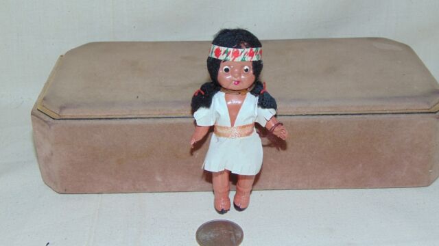 dolls Vintage plastic indian