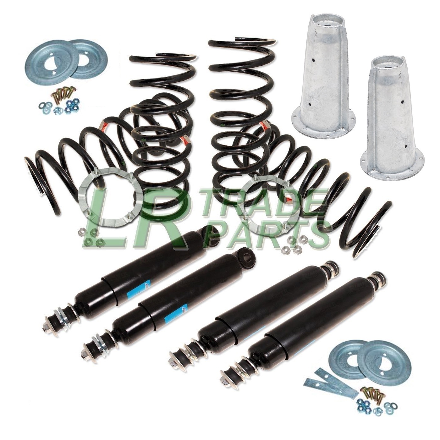 LAND ROVER DEFENDER 90 FULL SUSPENSION KIT, SHOCKS, SPRINGS ...