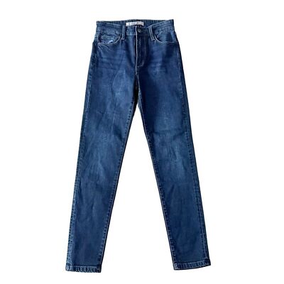 Joe s High Rise Skinny Denim Blue Jeans in Veles Size 24