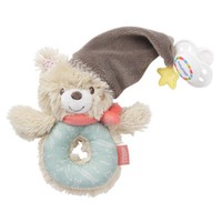 Fehn Serie Bruno Ring-Greifling BäR 060164 - Fehn BäR Greifling Mit Rassel 13Cm