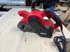 10 Amp 4 in. x 24 in. Variable Speed Belt Sander Sanding Tool W/ Dust Bag