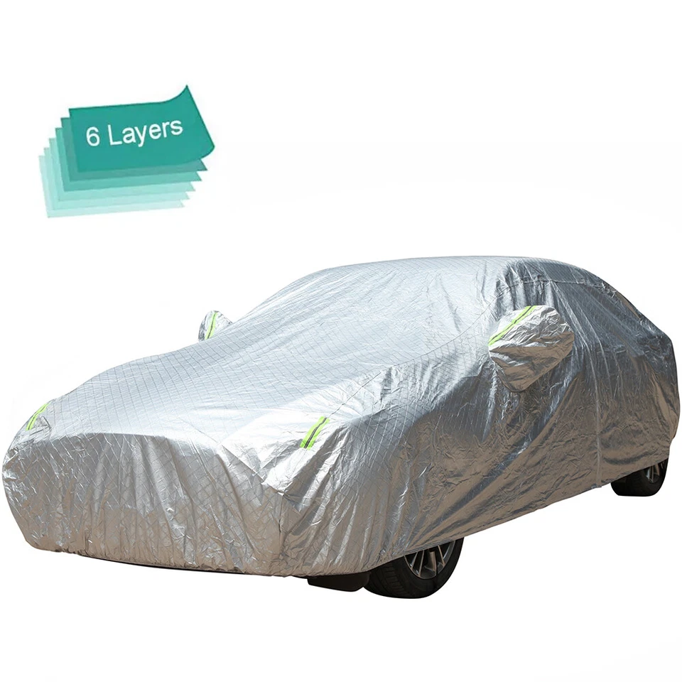 Cubierta de coche de algodón grueso de alta resistencia de 6 capas para Mercedes Benz S550 S560 E350 E400 Foto 2 de 4