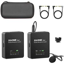 UHF Wireless Lavalier Microphone System Real Wireless Microphone DSLR Smartphone