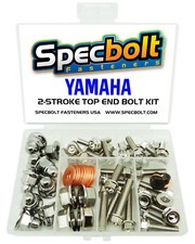 Yamaha YZ250 Top End Engine Bolt Kit (Nickel) YZ 250