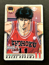 Kaede Rukawa SLAM DUNK Cards TCG Japanese From TV Animation Bandai 1995 174