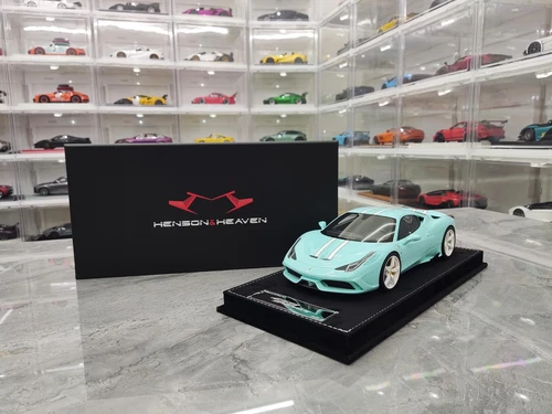 HH Model 1/18 scale Ferrari 458 Speciale Limited Resin Model Car Collection - Picture 13 of 14