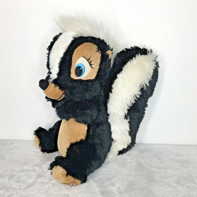 Disney Store Flower Skunk Bambi's Friend Plush Stuffed Animal 10