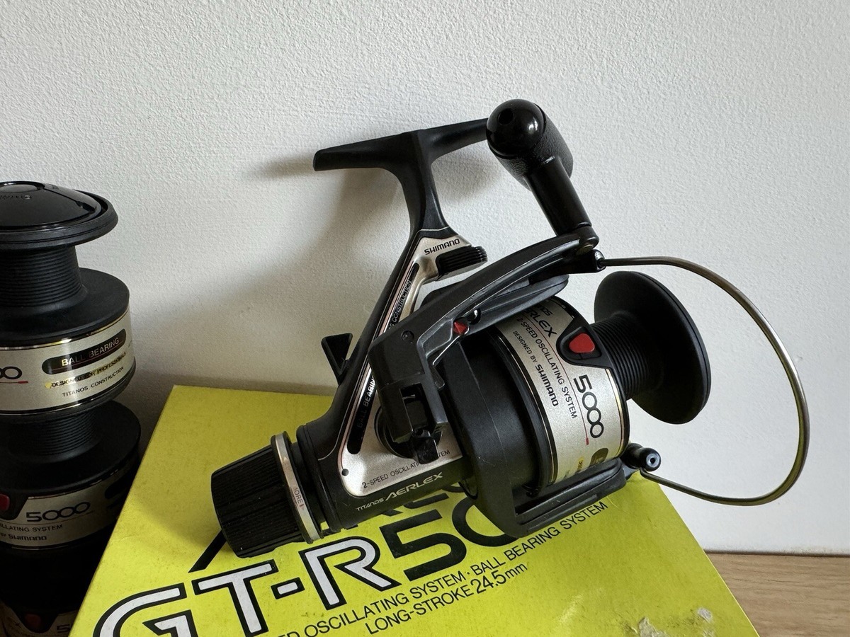 3 Shimano Titanos Aerlex Gt5000 With 3 Spools Fishing reels