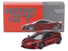MCLAREN 750S AMARANTH RED 1/64 DIECAST MODEL CAR BY MINI GT MGT00775