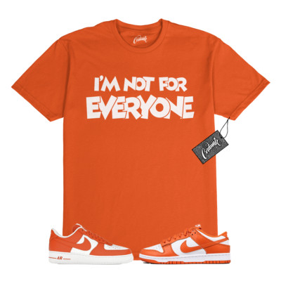 Dunk Cosmic Clay White Orange Low Air Force 1 '07 T Shirt Match N4E