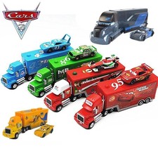 Disney Pixar Cars Diecast McQueen 1:55 Truck ...